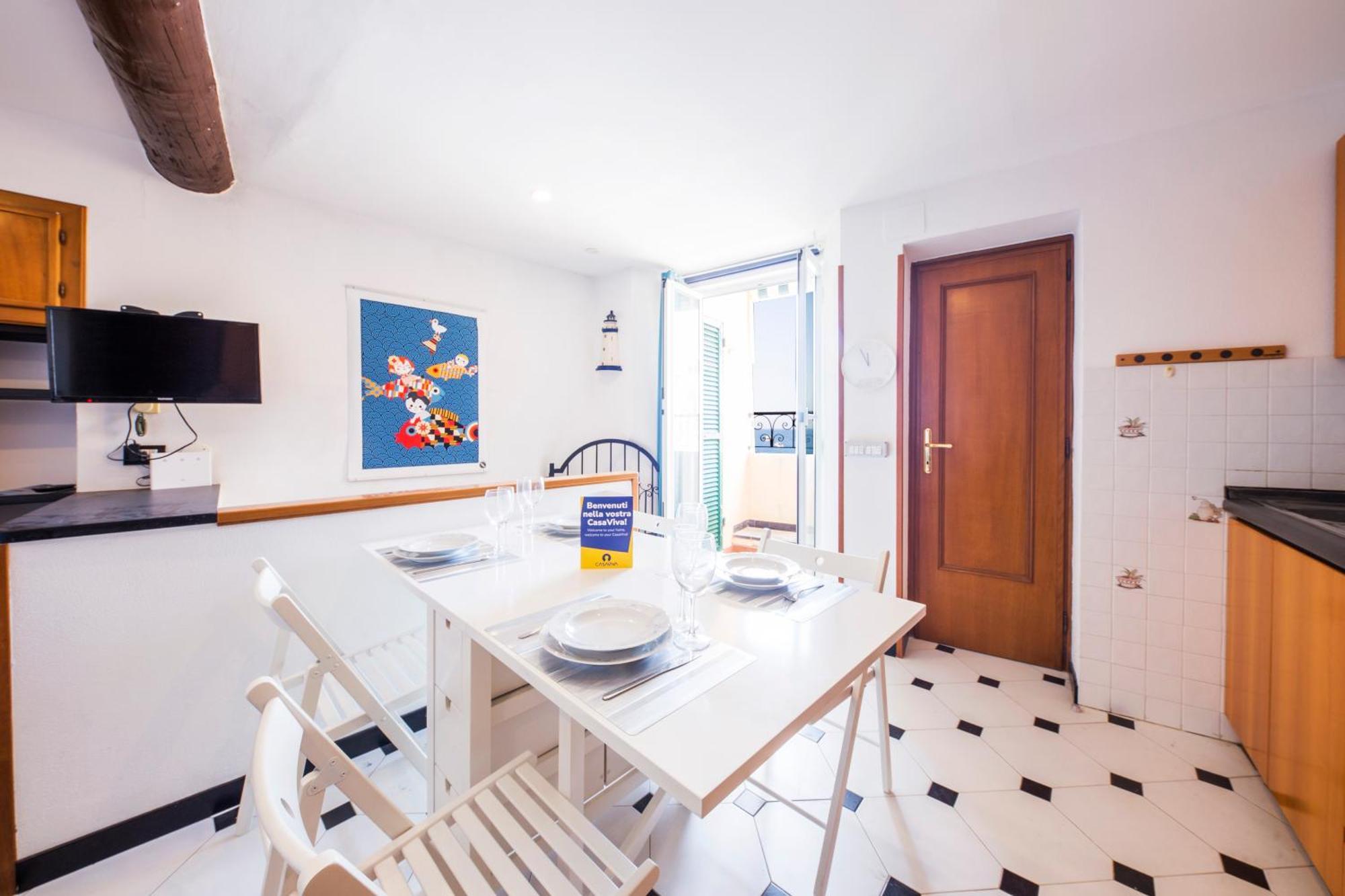 Casaviva Family Beachfront House In Camogli Exterior foto